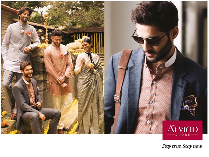 Rooted. High flier 
#StayTrueStayNew #FestiveCollection2016

Visit your nearest The Arvind Store to check out the exclusive festive collection: http://bit.ly/TAS_Locator