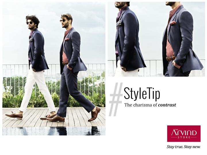 Gone are the days when Denims was just a name taken in casual wear. Enhance your formal look with this classy denim.

#Styletip #StayTrueStayNew