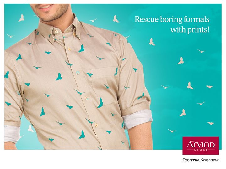 When your regular formals need excitement, a printed shirt is the saviour! What better time to grab one than during our Sale. 
Don’t miss out! Click here: http://bit.ly/TAS_Locator 
#StayTrueStayNew