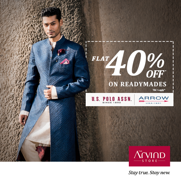 The Arvind Store, Men's Fashion Clothing | Ready To Wear Clothes | Offering Latest Fashion | Best Suiting Fabric and more.