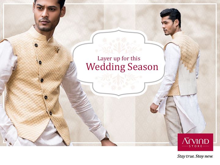 As the wedding bells ring, hit the right notes in classy ethnic wear that make heads turn, wherever you go. 
Check out at The Arvind Store: bit.ly/TAS_Locator
 #StayTrueStayNew