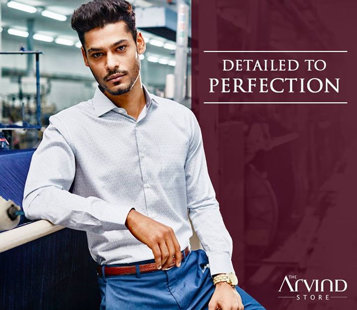 A shirt that adds a contemporary twist to your everyday
office look. Visit our stores today and enjoy discount upto 50% Off on fine fabrics, Arrow and US Polo, 
T&C* applied
http://bit.ly/TASStoreLocator