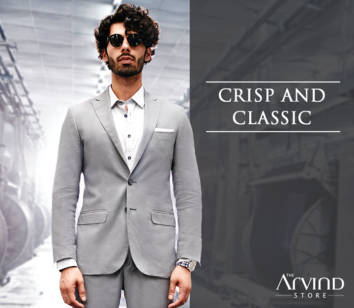 Look at the top of your game by donning this elegant suit from our #ReadyToWear collection. Visit the nearest store for a fashionable experience  bit.ly/TASStoreLocator