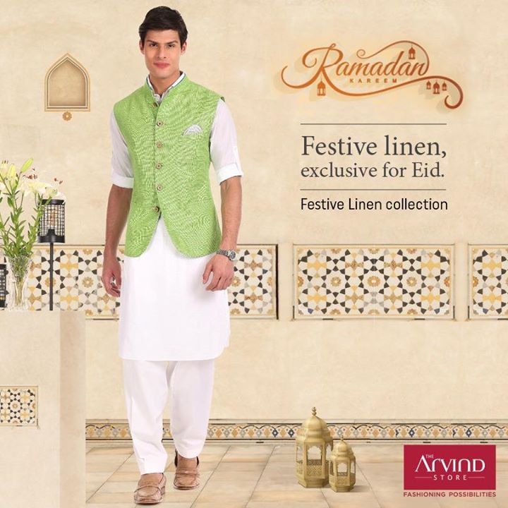 Celebrate the holy month of Ramadan with our exclusive linen fabric collection. Get custom made kurtas , bundis and more -  http://bit.ly/TASBookAnAppointment