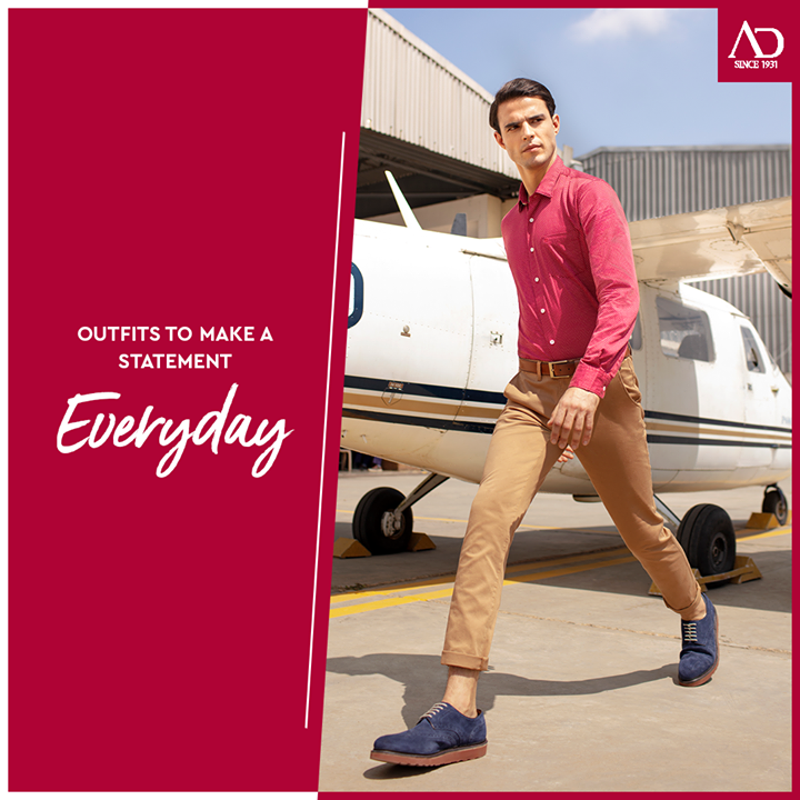 The perfect match for your work and casual closet.
.
.
.
#ADfashion  #ArvindFashion #TheArvindStore #Menswear #MensFashion #Fashion #style #comfortable #classicmenswear #texturedfabrics #perfectmatch #work #casual #closet #trousers  #patterns #brightcolours #makeastatement #smartcasual #StayStylish