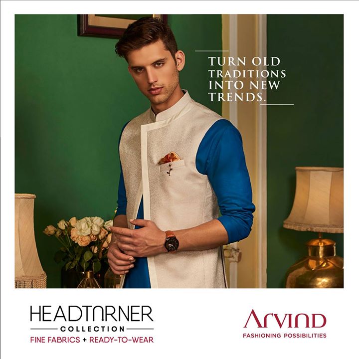 Style doesn’t get more timeless than this bandhgala Bundi Jacket paired with a simple but stunning kurta. It’s as classic as you. Shop more like this here: https://bit.ly/2geFHkt or shop online at https://arvind.nnnow.com/