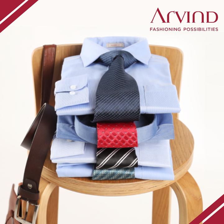 Worried if it's creased? Why not try our hassle-free, easy care Wrinkle Free Dobby Shirt and make a statement? Shop these smarties here: https://arvind.nnnow.com/ or visit our stores: https://bit.ly/2geFHkt.