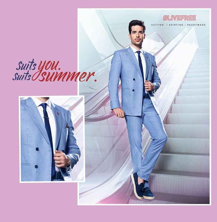 Mid-May heat ruining your outdoor fun? You know you can just put on your favourite suit from Arvind's SS19 collection and make the most of your summer days. 

#LiveFree #ArvindFashioningPossibilities #Summer #Tencel #SpringSummer