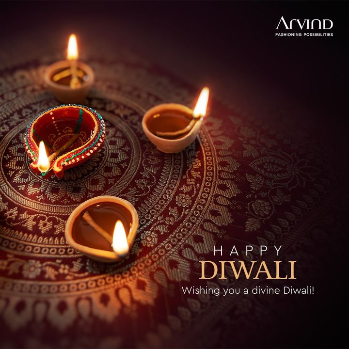 Wishing you a divine Diwali!

#HappyDiwali #HappyDiwali2021 #Diwali #FestivalOfLights #FestiveWishes #IndianFestivals #Diwali2021 #Arvind #ArvindMensWear #FashioningPossibilities