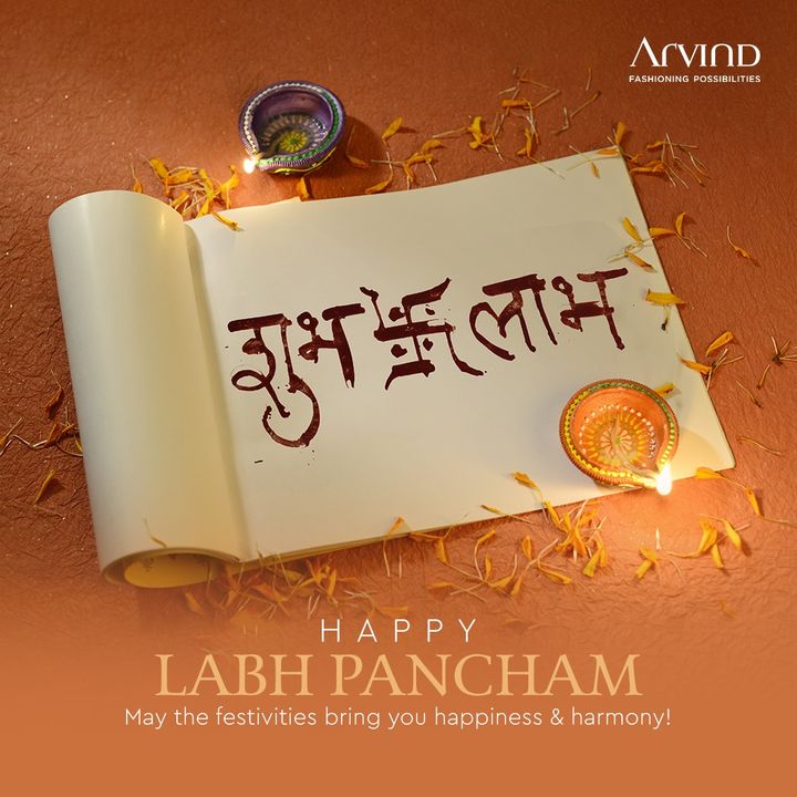 May the festivities bring you happiness & harmony!

#ShubhLabhPancham #LabhPancham #LabhPancham2021 #IndianFestivals #Celebration #HappyDiwali #FestiveSeason #Arvind #ArvindMensWear #FashioningPossibilities