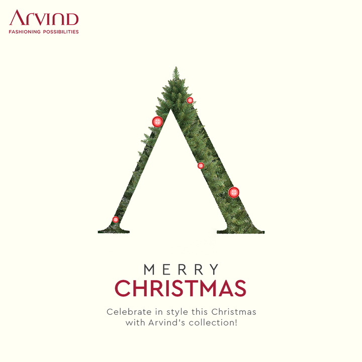 The Arvind Store,  Christmas, MerryChristmas, Christmas2021, Celebration, Arvind, FashioningPossibilities