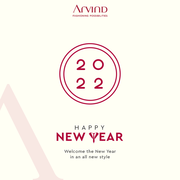 Wishing you a fashionable New Year!

#HappyNewYear #NewYear2022 #Arvind #FashioningPossibilities