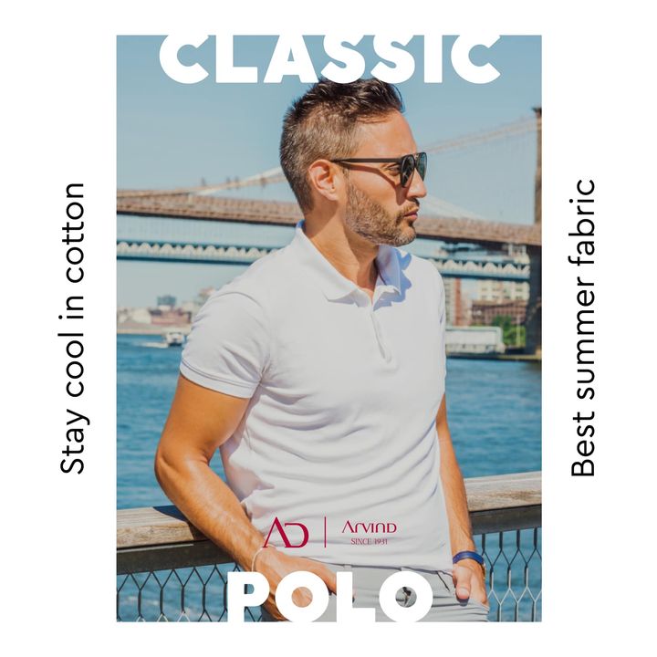 Looking for a shirt that adapts with you? Polo tees are the perfect pick. Grab now as the sun rays soar high and you look for shirts to keep you cool.

Shop Now:
https://arvind.nnnow.com
.
.
.
.
.
.
.
.
.
.
.
.
.

#Arvind #FashioningPossibilities #Menswear
#tshirt #fashion #tshirtdesign #tshirts #style #clothing #summerwear #streetwear #shirt #design #love #apparel #clothes #clothingbrand #ootd #onlineshopping #jeans #art #shopping #instagood #mensfashion #like #tees #tshirtprinting #poloshirts #tshirt #streetstyle #fashionstyle