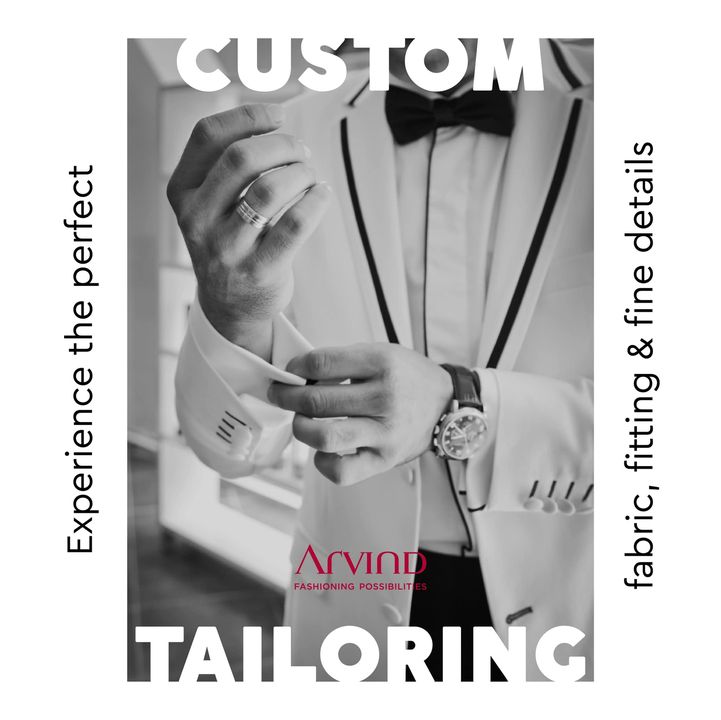 While you struggle to find the perfect fit for your next suit don't be averse to go traditional. Custom tailored outfits are in vogue. And we make it happen!

Shop Now:
https://arvind.nnnow.com
.
.
.
.
.
.
.
.
.
.
.
.
.
#Arvind #FashioningPossibilities #Menswear
#tailoring #bespoke #fashion #tailor #menswear #mensfashion #handmade  #style #tailormade #madetomeasure #suit #bespoketailoring #tailored #menstyle #dapper #sewing #gentleman #suits #mensstyle #fashiondesigner #gentlemen #menwithclass #ootd #bespokesuit #luxury #madeinitaly #customtailoring