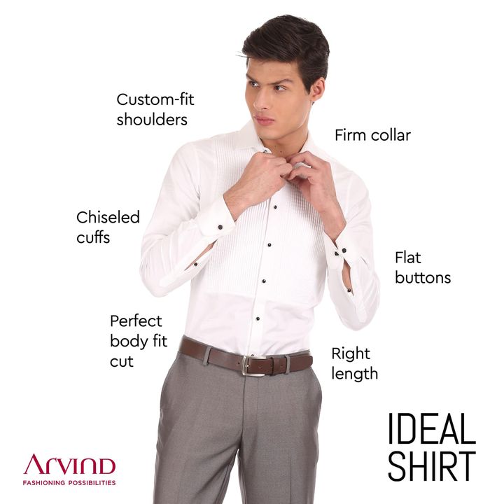 We believe every shirt should make you feel relaxed and last long. Make sure you keep these points in mind while you pick your shirt.

Shop Now:
https://arvind.nnnow.com
.
.
.
.
.
.
.
.
.
.
.
.
.
#Arvind #FashioningPossibilities #MensWear
#fashionformen #mensfashion #fashion #menswear #menstyle #mensstyle #menwithstyle #menfashion #mensweardaily #style #styleformen #mensfashionpost #fashionblogger #menwithclass #mensclothing #dapper #menwithstreetstyle #m#instafashion #mensfashionreview #malefashion #ootd #menstyleguide #gentleman #fashionista  #menslook #fashionmen
