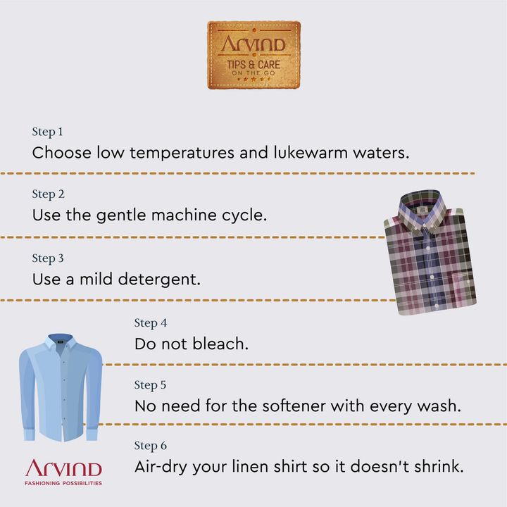 When a plethora of heat and water affects you then do not think that it will not affect your clothes. If you follow the protocols and take care of your favorite linen shirts they will sparkle like a new one after washing too.
.
.
.
.
.
.
.
.
.
.
.
.
.
.
#Arvind #FashioningPossibilities #MensWear
#Arvind #FashioningPossibilities #MensWear
#linenshirt #linen #linenclothing #linenmaterial #linenpants #menswear #fashion #linenclothes #mensfashion #linenfabric #linens #linenlove #linenfashion #linencollection #linenlover #linencare #linencloset #ootd #shirts #linenforsummer #sustainablefashion #linenshirtdress #linencareguide #linenshirts #summerwear #washingguide #linenclothing