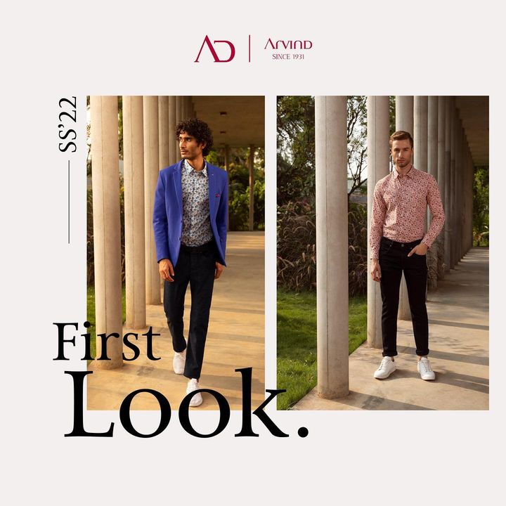 Get a sneak peek with the First Look of SS'22 that takes versatility to the next level. Trust us, it fits as perfect as it looks! Explore the new collection and experience comfort like no other!
.
.
.
.
.
.
.
.
.
.
.
.
.
#Arvind #FashioningPossibilities #MensWear
#tshirts #tshirt #fashion #apparel #summerwear #tshirtdesign #clothing #shirts #design #polotshirts #officewear #style #springsummercollection #streetwear #clothingbrand #clothes #clothingline #mensfashion #instagood #arvindcollection #summer #menswear #mensfashion #fashion #menstyle #style #mensstyle #summerclothing