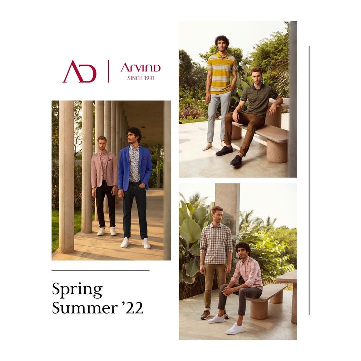 The perfect mix of modern elegance and classic sophistication for the fashion-forward man.
.
.
.
.
.
.
.
.
.
.
.
.
.
#Arvind #FashioningPossibilities #MensWear #shirt #fashion #polotshirt #suitstyle #springsummercollection #mensfashion #onlineshopping #indianwear #customtailoring #weddingwear #SS22collection #groomclothing #menswear #formalsuits #suiting #receptionattire #instafashion #wedding #designer #indianfashion #suitmaterial #tailoredmade #customfit #newcollection #weddingwearformen #fashionblogger #menstyle