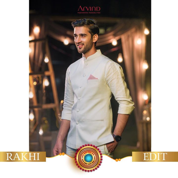 Gift your brother the perfect gift! Make it special with a unique gift for them. Explore our range of Ready to Stitch Fabric packs perfect for the festive season. 
.
.
.
.
.
.
.
.
.
.
.
.
.
 #Arvind #FashioningPossibilities #MensWear #style #trend #fashionstyle
#rakhi #rakshabandhan #rakhispecial #rakhigifts #rakshabandhanspecial #brothersisterlove #brother #rakhiedit #rakhicelebration #india #festival #rakhihampers #rakhis #gifts #rakhidesigns #instagram #rakhicollection #rakhifestival #rakshabandhangifts #happyrakshabandhan #rakhigifts #rakhshabandhan #rakhiforbrother #rakhibandhan #fabricpacks