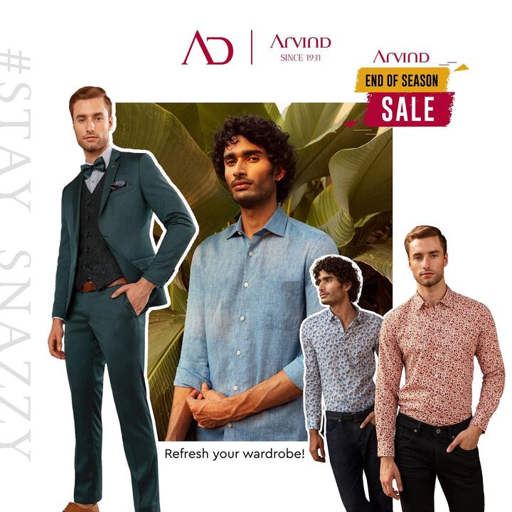 The Arvind Store,  Arvind, FashioningPossibilities, RetailEmployeeDay, HappyRetailEmployeeDay, Greetings, BestWishes, RetailEmployees, MensWear, MensFashion