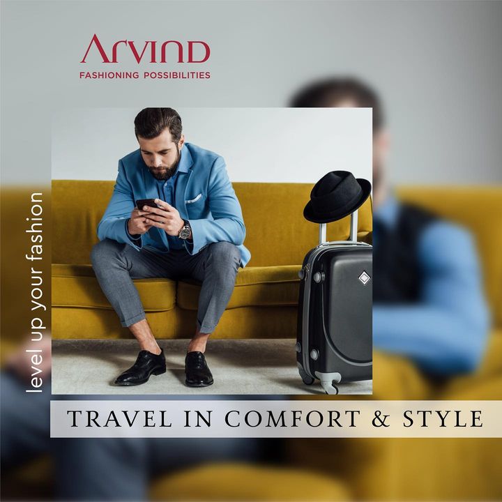 The perfect travel outfit is actually super formulaic. No matter whether you are travelling by air, land or sea, you will want to look stylish while ensuring you are comfortable throughout your entire journey. Arvind gives a little something extra to make it feel more you.
.
.
.
.
.
.
.
.
.
.
.
.
.
 #Arvind #FashioningPossibilities #MensWear #style #trend #fashionstyle #mensweardaily #comfortclothing #onlineshopping #travelstylish #menwithstreetstyle #mensclothing #menfashionstyle #dapper #luxury #suit #picoftheday #shopping #mensfashionpost  #clothing #fashionformen #shirt #shirts #ootdmen #airportlooks #casualstyle #menfashionreview #menfashionblogger #clothingformen