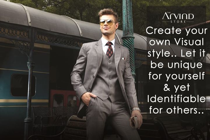 Make your #style your #identity! 

#TAS #TheArvindStore #Fashion #India