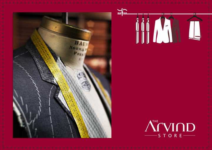 #Customtailoring : Fits the #Misfits!

#AttentiontoDetail #TheArvindStore #Fashion #TAS