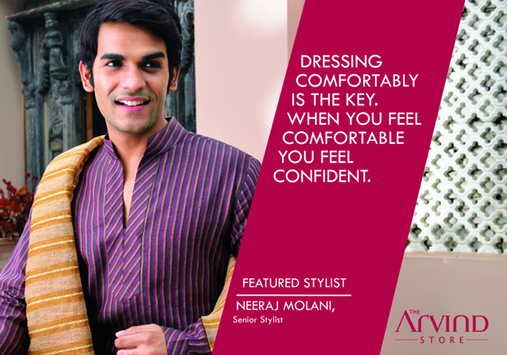 #Comfort dressing from #TheArvindStore!

#TheArvindStore #MensFashion