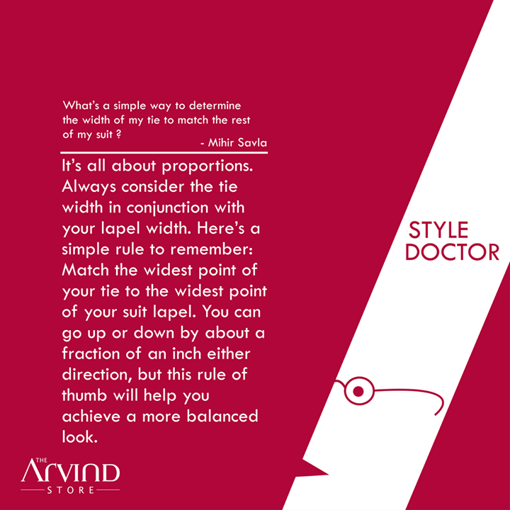 The #StyleDoctor is here to clarify your #Fashion doubts!

#MensFashion #TheArvindStore #TAS
