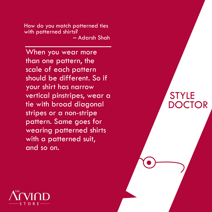 Time to clear your #Fashion doubts..

#StyleDoctor #Fashion #MensFashion #TAS #TheArvindStore