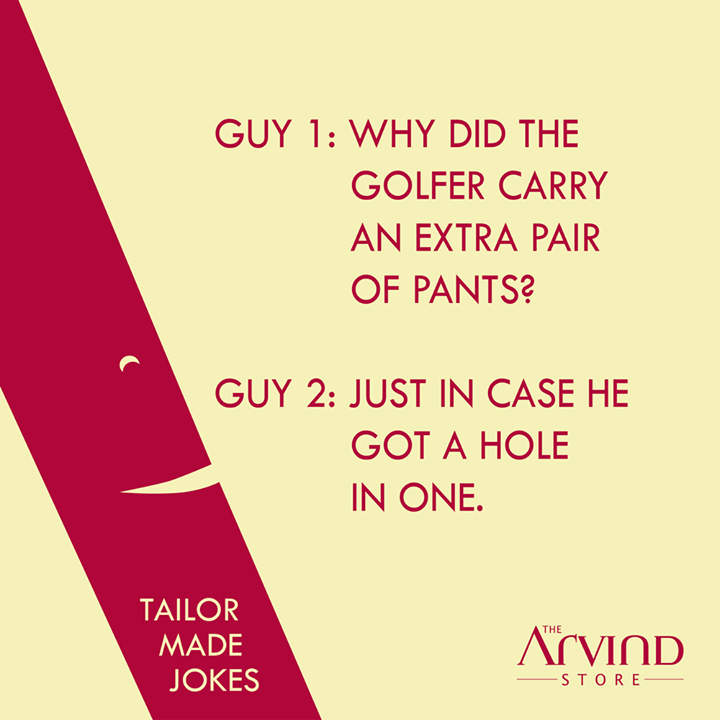 Laugh it out!

#TailorMadeJokes #TAS #MensFashion #TheArvindStore