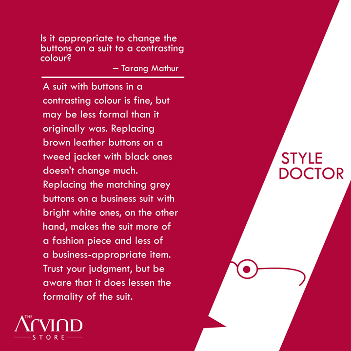 The Arvind Store,  StyleDoctor, fashion, MensFashion, TAS, TheArvindStore