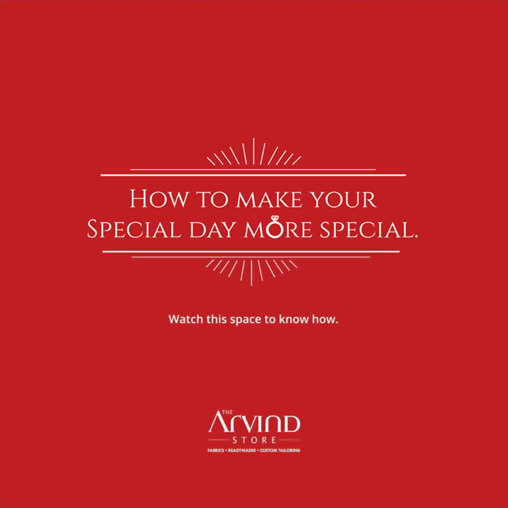 Make your #SpecialDay more #Special!

#SummerFashion #Staytuned