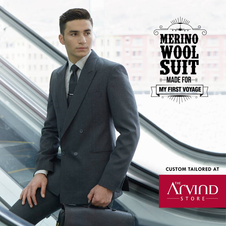 Merino Wool Suit made for your #FirstVoyage!

#MyFirstSuit #MensFashion #TheArvindStore #Summers #SummerFashion