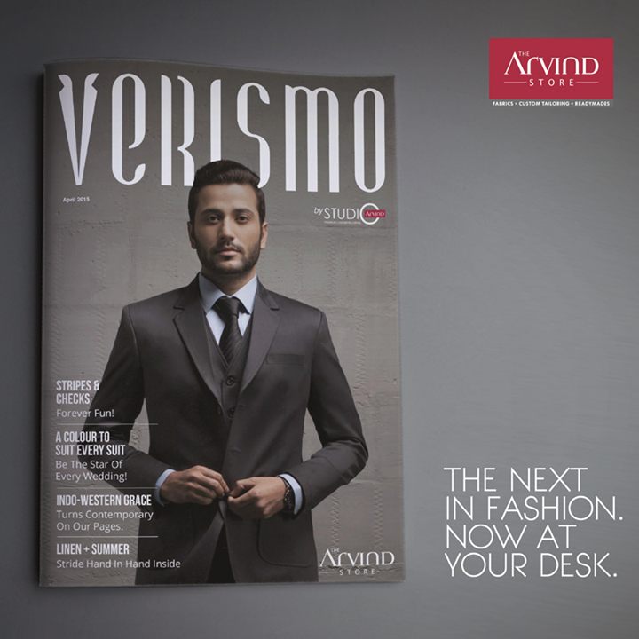 The next in #Fashion, now at your desk! Check out the copy at your nearest The Arvind Store !

#MensFashion #TAS #TheArvindStore #VERISMO