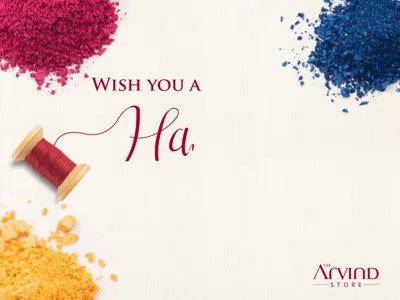 This Holi, spread happiness with colours and make it an extravagant celebration. Wishing everyone a very #HappyHoli