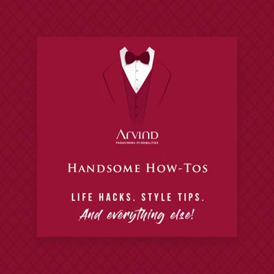 Check out these few tips and hacks to know how to look like the most eligible bachelor at weddings. Wear those ethnic colours with confidence. #ArvindFashioningPossibilities