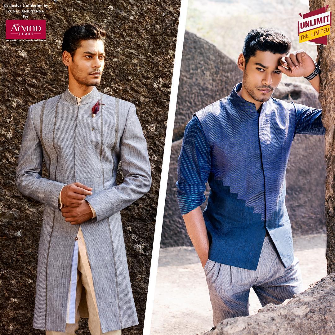 Is understated elegance your thing? Then pick a classy Sherwani or a Jacquard Bandi jacket from our exclusive collection. Link in the bio
#UnlimitTheLimited‬ ​#dapper #instafashion #gentlemanstyle #dappertradition #featuremenfashion #fashionaddict #dappered #menoffashion #fashionformen #mensfashionreview #manterest #fitoftheday #gentlemanwithstyle #styleoftheday #dapperedmen #love #mensfashionpost #tailoring #gentleman #bespoke​ #ExclusiveCollection