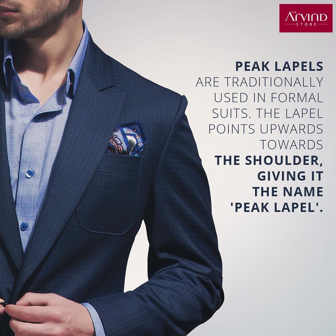 If you’re attending a wedding or a black tie event, then make a statement by wearing a Peak Lapel suit. #FashionTip This look especially works if you want to look taller or slimmer. #FashionGyaan #PeakLapel
#dapper #instafashion #gentlemanstyle #dappertradition #featuremenfashion #fashionaddict #dappered #menoffashion #fashionformen #mensfashionreview #manterest #fitoftheday #gentlemanwithstyle #styleoftheday #dapperedmen #love #mensfashionpost #tailoring #gentleman #bespoke​