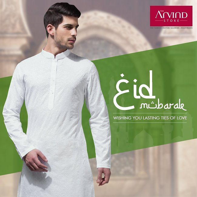 Let’s sew the threads of affection and togetherness on this auspicious day, and make it more memorable.

#eidmubarak #eid #arvindstore #menswear #mensfashion #fashionformen #india