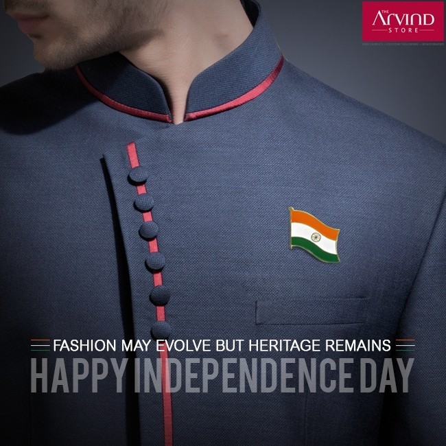 Our country has evolved and so has its fashion, but our heart is where our roots are. 
#HappyIndependenceDay