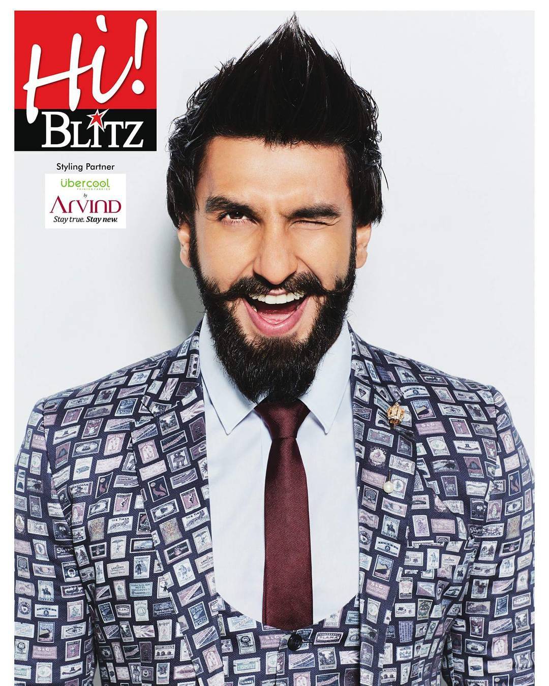When all eyes are on you, just wink! Here’s how Ranveer spreads his eccentric charm donning his quirky look with Uber Cool Fabric range from the house of TheArvindStore.

#StayTrueStayNew #DapperLook #BeUberCool #FashionForMen #TheArivndStore