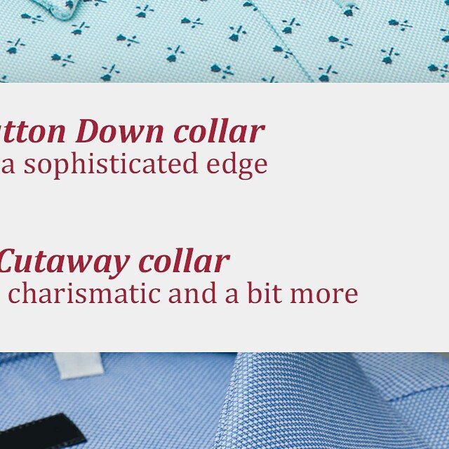 Yes! There are more options to collars and they do make a difference. Which one would you pick?

#GetStlylish #TheArvindStore #StayTrueStayNew #FashionforMen #MenInStyle
