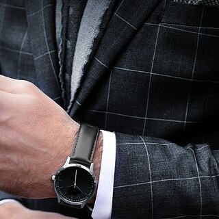 Black Strap - For your all-formal look. #GetStylish#FashionForMen #MenInStyle