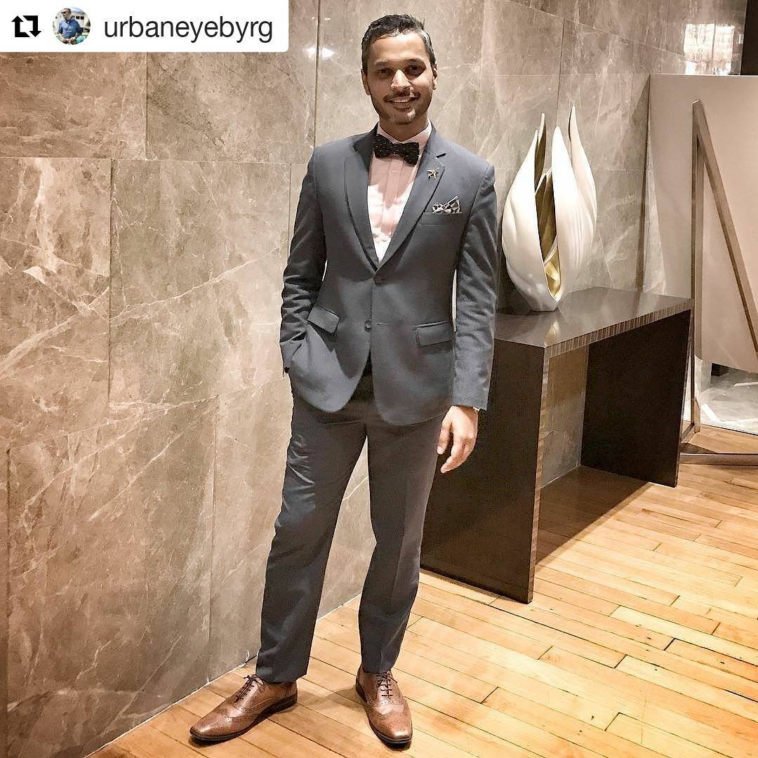 @urbaneyebyrg looks debonair and comfortable rocking that grey suit from @thearvindstore. Tell us where would you wear this suit?

#TheArvindStores #ReadyToStitch #SuitStyle #Suits #Dapper