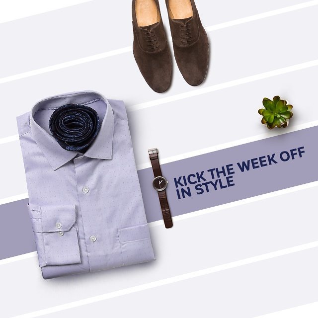 Kick-start the week in style and make a lasting impression by donning this immaculate shirt from our #ReadyToStitch collection