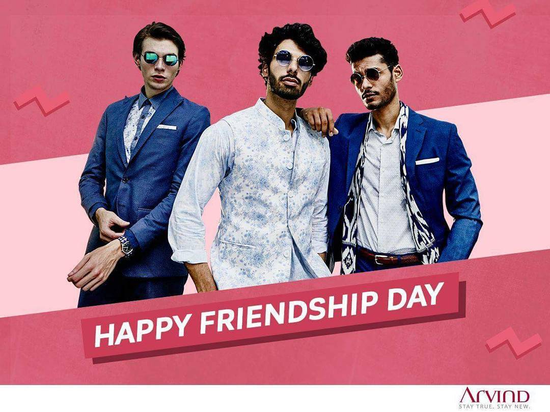 Celebrating the bond that is bright, beautiful, valuable and special. Happy Friendship Day to everyone! #HappyFriendshipsDay

#TheArvindStores #FriendshipsDay #Celebrations #Friends #Party #Bond #Friends