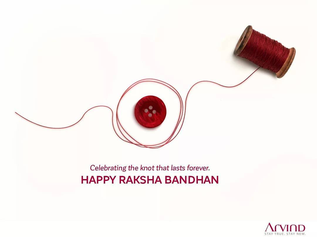 May the knot of love, trust, happiness and togetherness keep getting stronger with each passing day. #HappyRakshaBandhan

#RakshaBandhan #TheArvindStores #Celebration #Bond #KnotsOfLove #BrotherSister