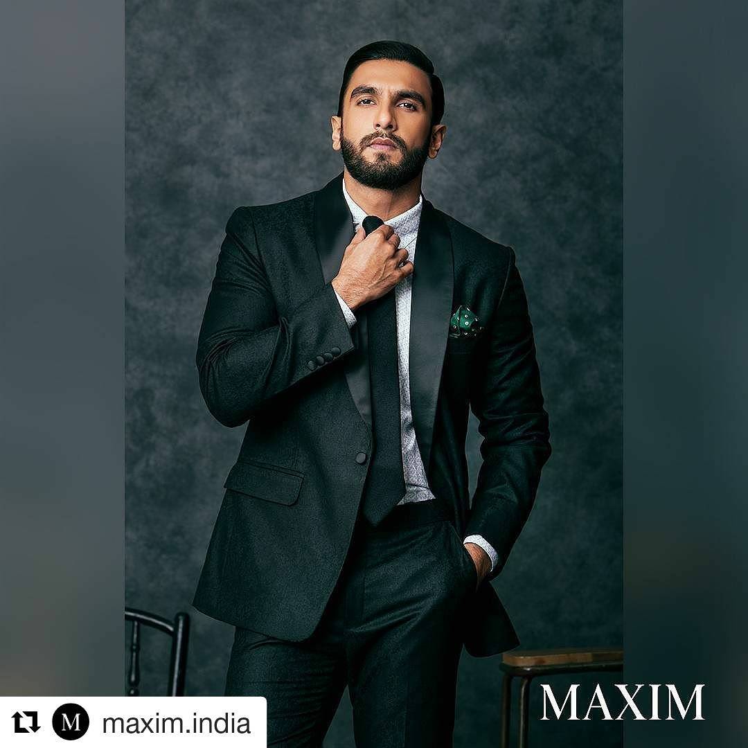 When it comes to making an impression, Ranveer Singh does it effortlessly. On the cover of Maxim magazine, he looks dapper in this stunning suit from our latest Autumn Winter collection.

#Repost @maxim.india (@get_repost)
・・・
@ranveersingh in a bespoke @thearvindstore suit, photographed by @nicksaglimbeni for the September issue. On stands now. #RanveerForMaxim#RanveerSingh