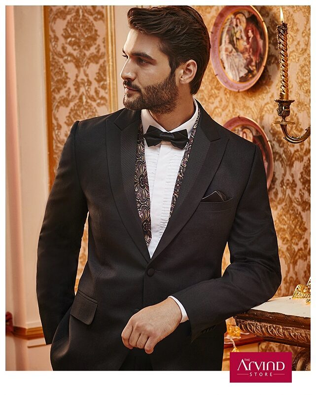 Radiate stylish energy by donning this black cut and sew lapel suit. Leave a mark by pairing it with a white shirt. To know more, book an appointment. Link in the bio.

Photographer: @arjun.mark 
Stylist: @nikhilmansata
Creative Director: @prashish_moore 
Model: @samifalktaha

Hair & Makeup: @tenzinkyizom_official

#TheArvindStores #MadeInArvind #CeremonialCollection #WeddingCollection #CollectionForMen #TraditionalWear #NewCollection #Fashion #FashionForMen #CeremonyWear #Style #StyleStatement